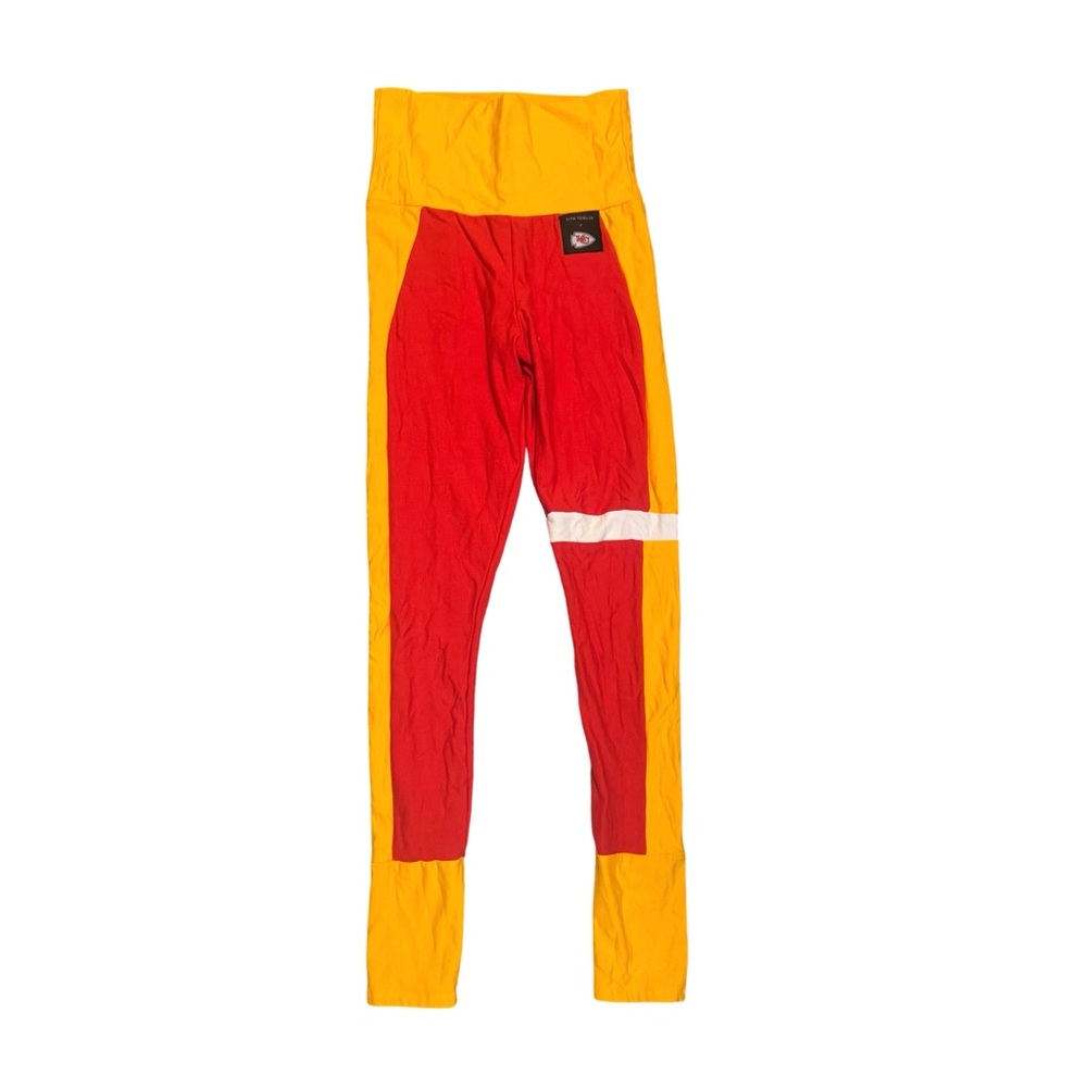 Kansas City Chiefs Kiya Tomlin x NFL women’s size medium leggings - Picture 4 of 6